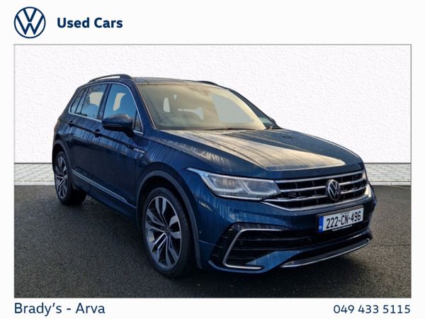 Volkswagen Tiguan SUV, Diesel, 2022, Blue