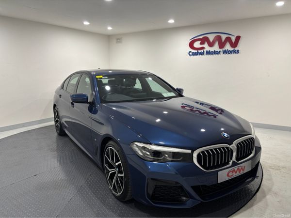 BMW 5-Series Saloon, Diesel, 2022, Blue