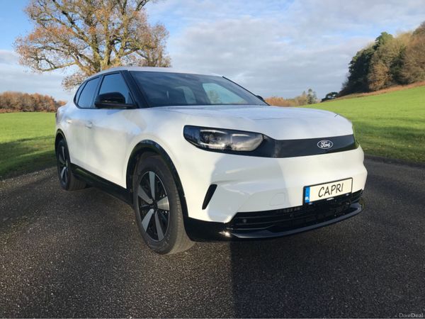 Ford Capri SUV, Electric, 2026, White