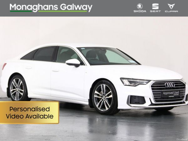 Audi A6 Saloon, Diesel, 2020, White
