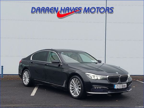 BMW 7-Series Saloon, Diesel, 2017, Black