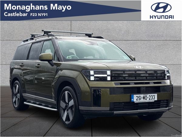 Hyundai Santa Fe SUV, Petrol Plug-in Hybrid, 2025, Green