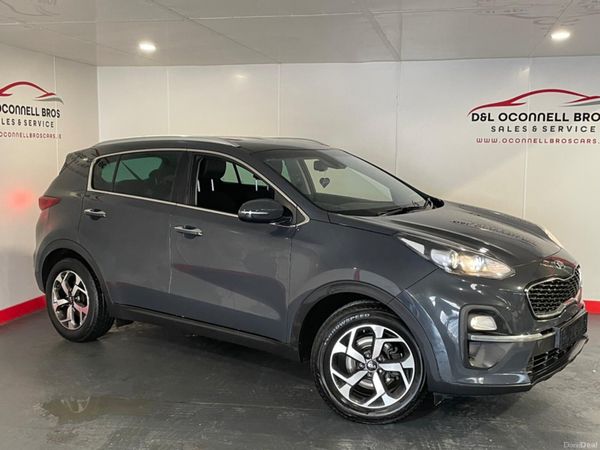 Kia Sportage Estate, Petrol Hybrid, 2021, Grey