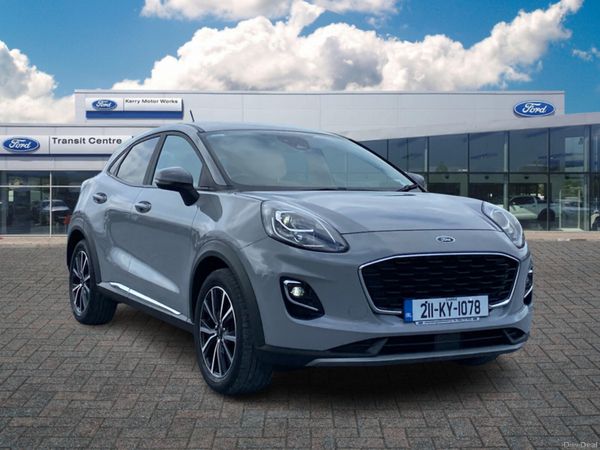 Ford Puma SUV, Petrol Hybrid, 2021, Grey