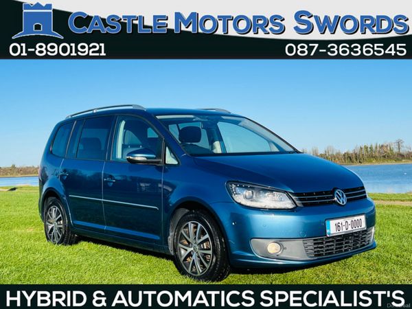 Volkswagen Touran MPV, Petrol, 2016, Blue