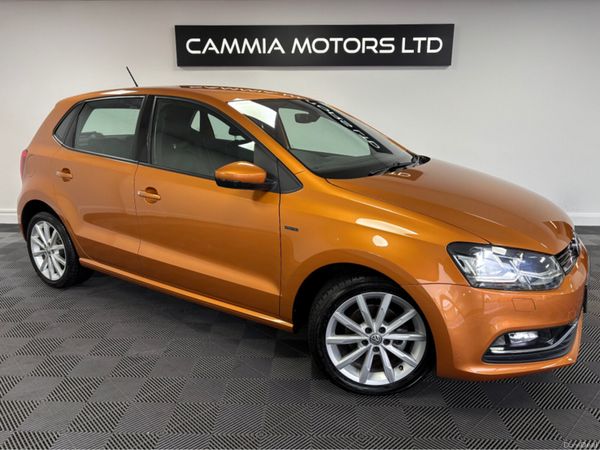 Volkswagen Polo Hatchback, Petrol, 2017, Orange