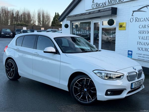 BMW 1-Series Hatchback, Petrol, 2017, White