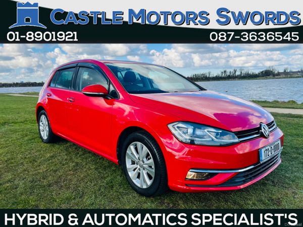 Volkswagen Golf Hatchback, Petrol, 2017, Red