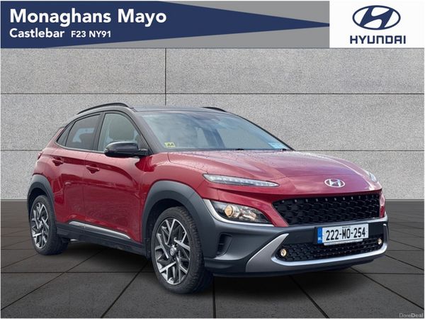 Hyundai KONA MPV, Petrol Hybrid, 2022, Red
