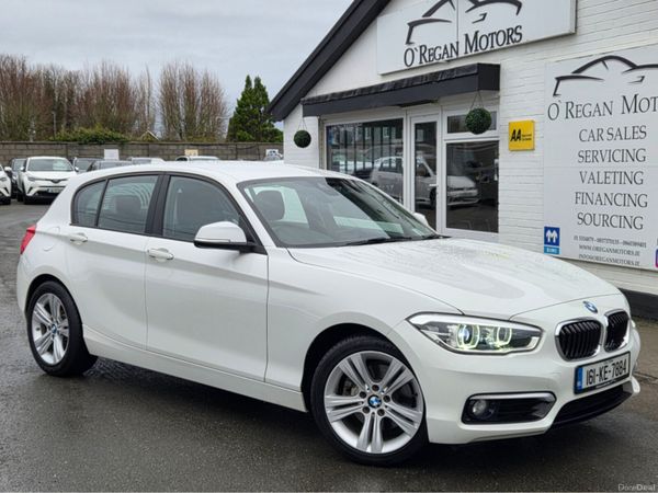 BMW 1-Series Hatchback, Petrol, 2016, White