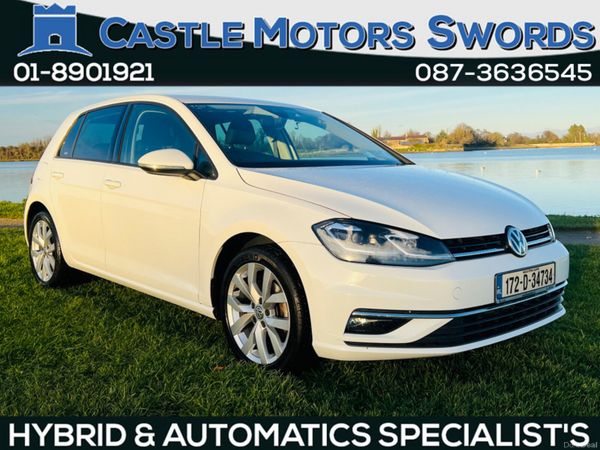 Volkswagen Golf Hatchback, Petrol, 2017, White