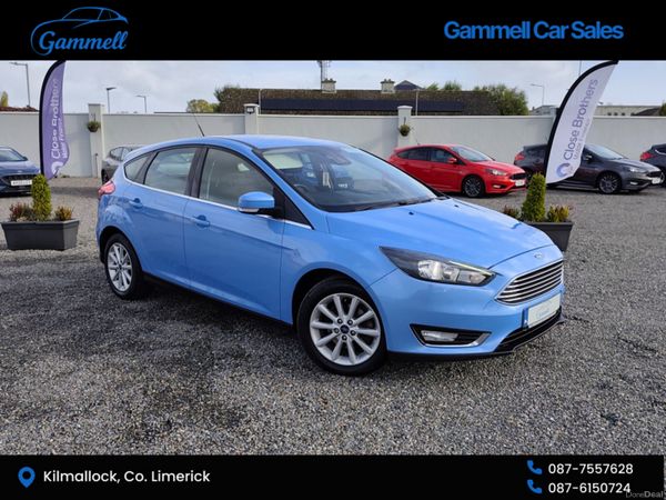 Ford Focus Hatchback, Diesel, 2017, Blue