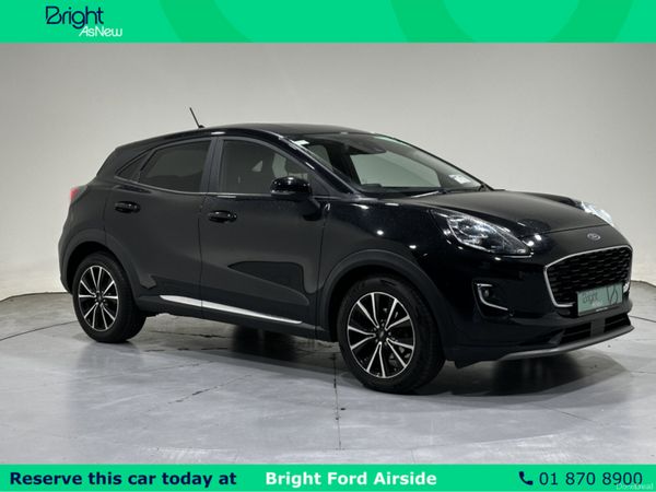 Ford Puma MPV, Petrol Hybrid, 2022, Black
