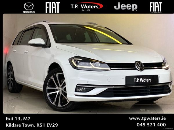 Volkswagen Golf Estate, Petrol, 2019, White