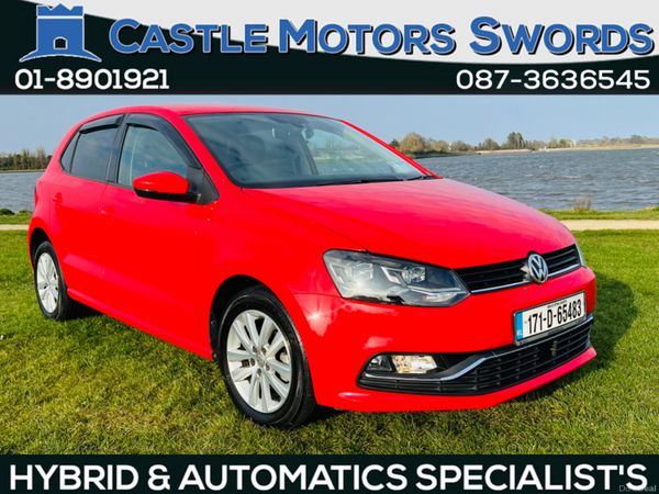 Volkswagen Polo Hatchback, Petrol, 2017, Red