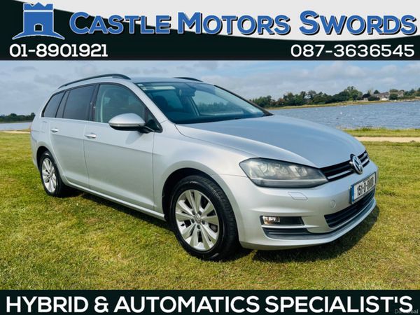 Volkswagen Golf Estate, Petrol, 2015, Silver