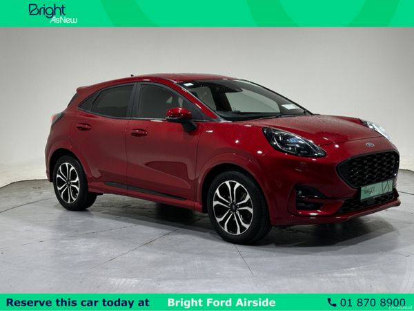 Ford Puma MPV, Petrol Hybrid, 2022, Red