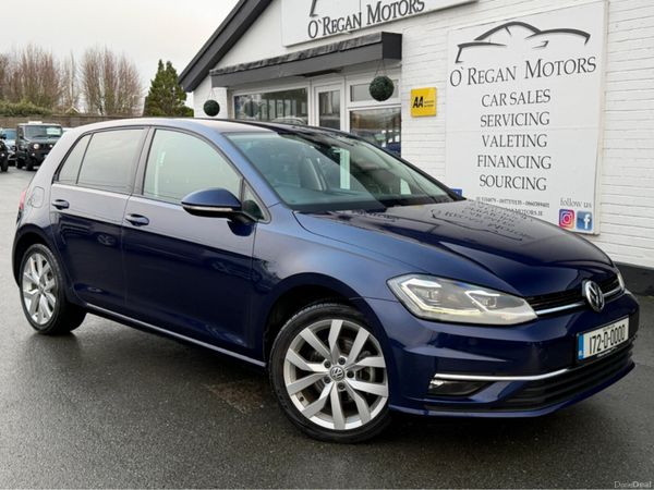 Volkswagen Golf Hatchback, Petrol, 2017, Blue