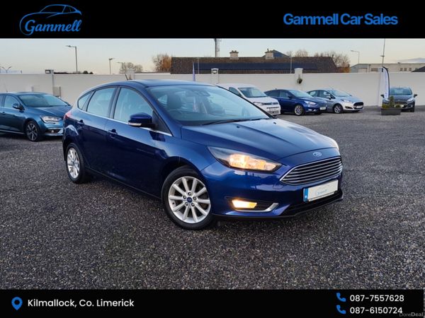 Ford Focus Hatchback, Diesel, 2016, Blue