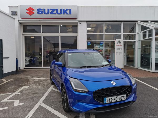 Suzuki Swift Hatchback, Petrol Hybrid, 2024, Blue