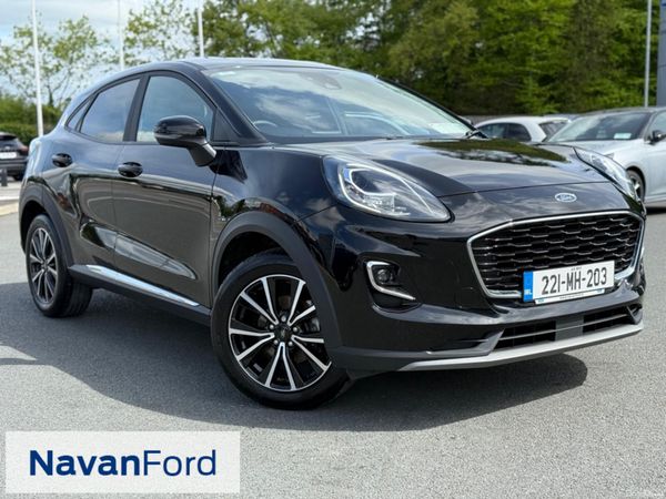 Ford Puma SUV, Petrol Hybrid, 2022, Black
