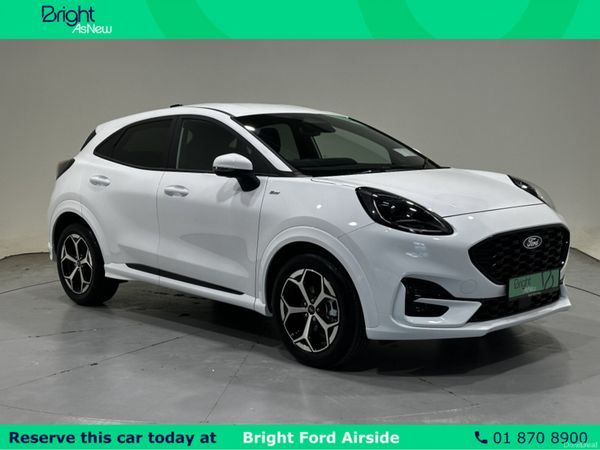 Ford Puma MPV, Petrol Hybrid, 2025, White
