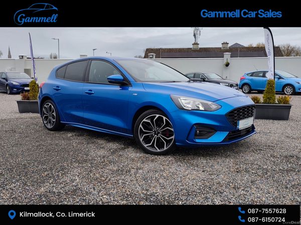 Ford Focus Hatchback, Petrol, 2019, Blue