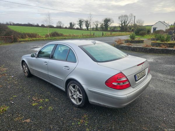Mercedes-Benz E-Class Saloon, Petrol, 2004, Silver