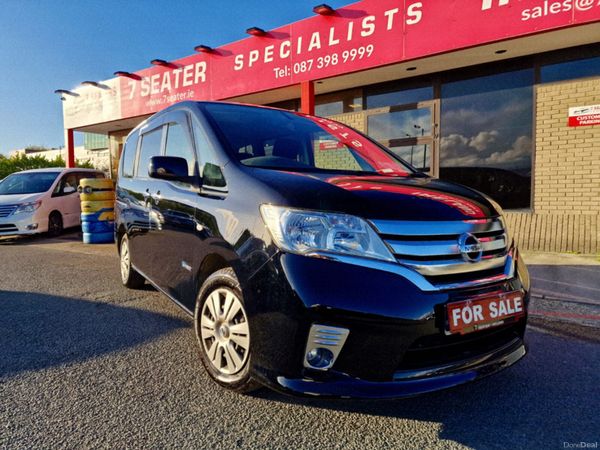 Nissan Serena MPV, Petrol Hybrid, 2013, Black