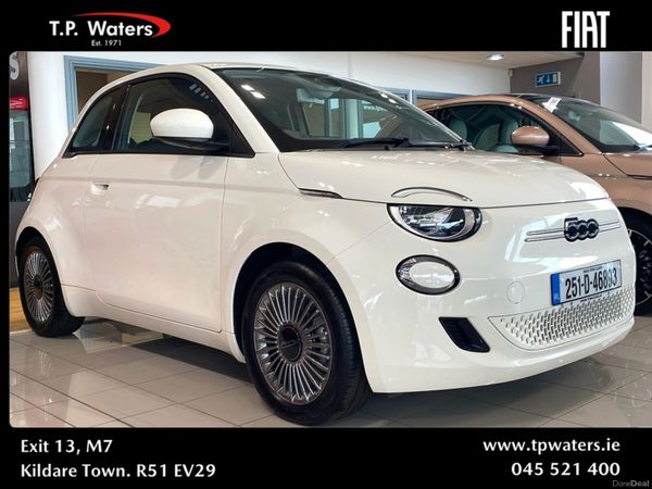 Fiat 500e Hatchback, Electric, 2025, White