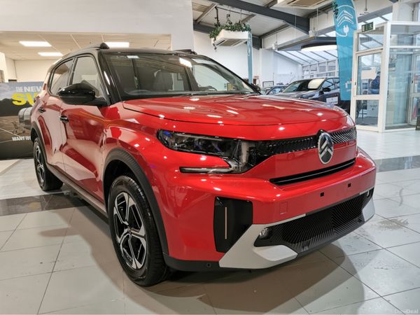 Citroen C3 Aircross SUV, Petrol Hybrid, 2026, Red