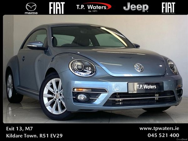 Volkswagen Beetle Hatchback, Petrol, 2019, Blue