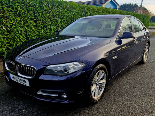 BMW 5-Series Saloon, Diesel, 2014, Blue