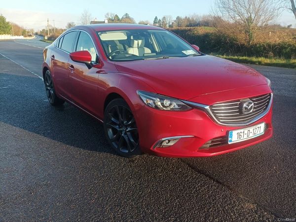 Mazda Mazda6 Saloon, Diesel, 2016, Red