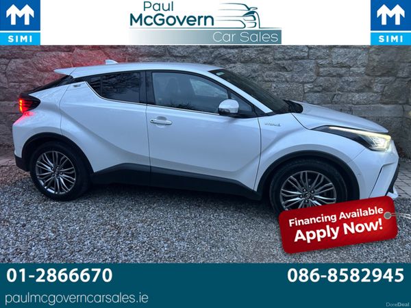 Toyota C-HR Hatchback, Petrol Hybrid, 2022, White