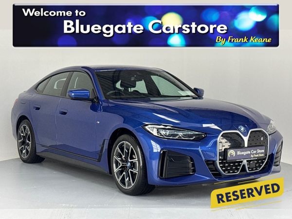 BMW i4 Coupe, Electric, 2022, Blue