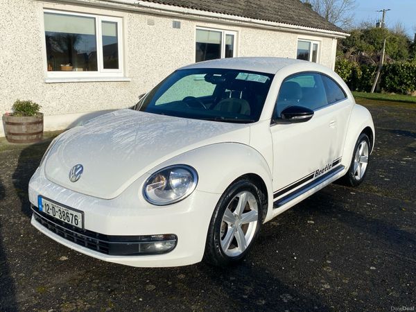 Volkswagen Beetle Hatchback, Petrol, 2012, White