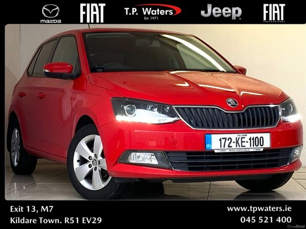 Skoda Fabia Hatchback, Petrol, 2017, Red
