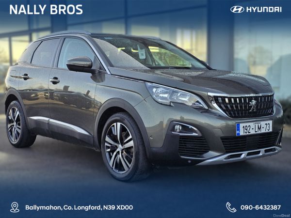 Peugeot 3008 Hatchback, Diesel, 2019, Grey