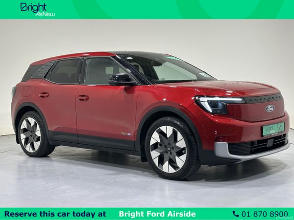Ford Explorer MPV, Electric, 2025, Red