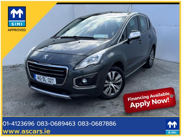 Peugeot 3008 Hatchback, Diesel, 2014, Grey