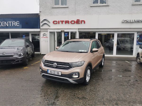 Volkswagen T-Cross Estate, Petrol, 2019, Orange