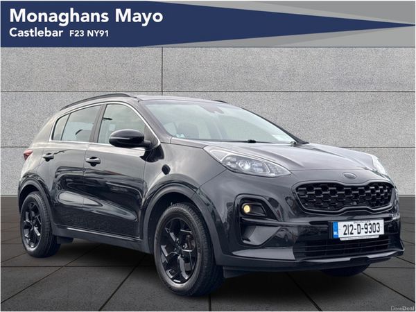 Kia Sportage MPV, Diesel Hybrid, 2021, Black