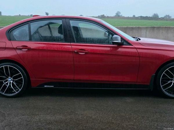 BMW 3-Series Saloon, Diesel, 2017, Red