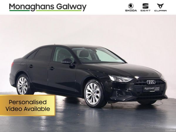 Audi A4 Saloon, Diesel, 2021, Black