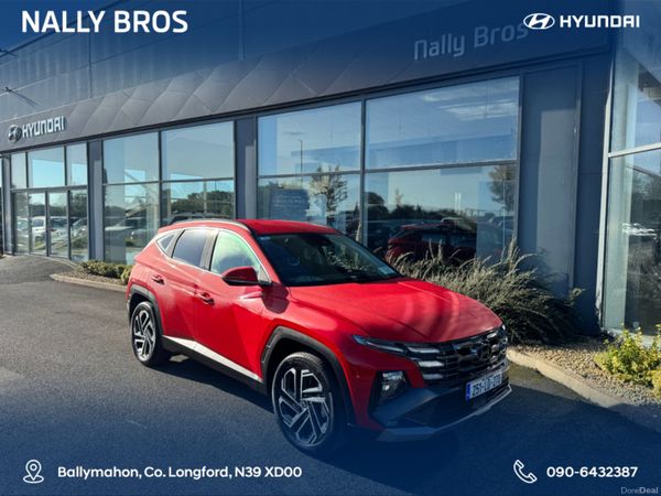 Hyundai Tucson MPV, Petrol Plug-in Hybrid, 2025, Red