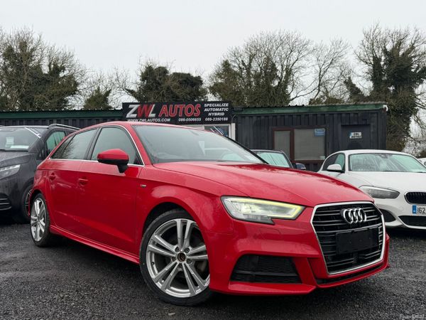 Audi A3 Hatchback, Petrol, 2017, Red