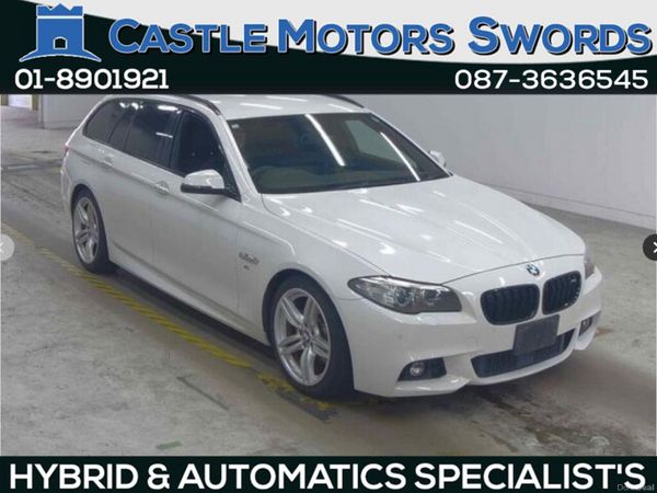 BMW 5-Series Estate, Diesel, 2016, White