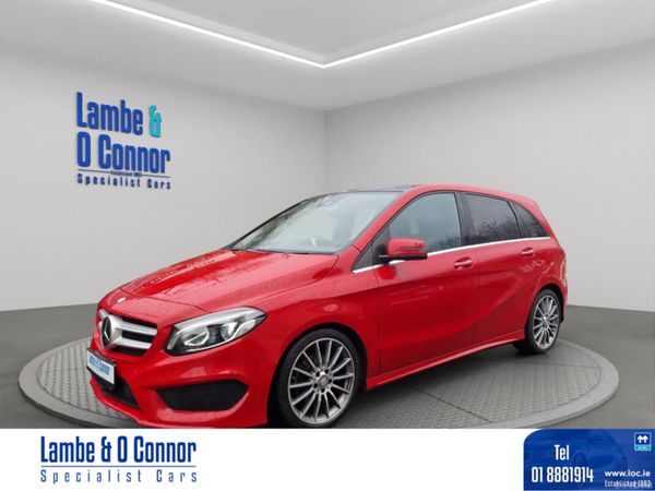 Mercedes-Benz B-Class Hatchback, Petrol, 2015, Red