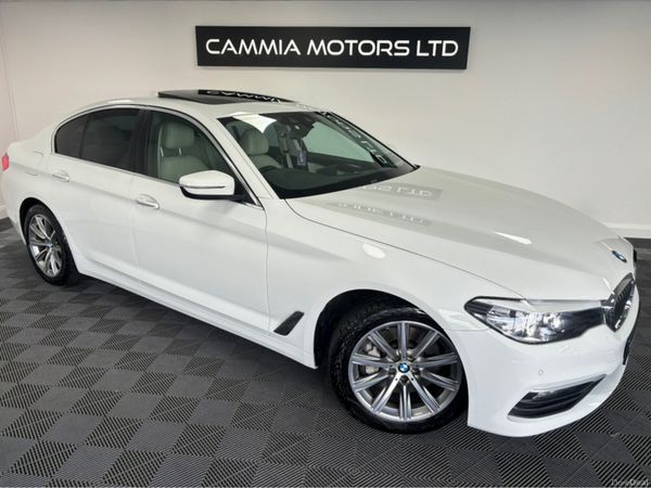 BMW 5-Series Saloon, Diesel, 2018, White